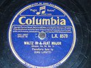 PIANO 78 rpm RECORD Columbia DINU LIPATTI Concerto in A Minor GRIEG Waltz CHOPIN