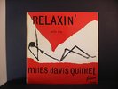 RELAXIN' MILES DAVIS QUARTET UK ESQUIRE 32-068 ORIGINAL WITH COLTRANE