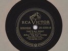 ARTHUR BIG BOY CRUDUP ON RCA VICTOR 20-2205 - THAT'S ALL RIGHT - ELVIS