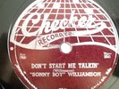 SONNY BOY WILLIAMSON-CHECKER BLUES 78-DON’T START ME TALKIN N- /ALL MY LOVE IN V