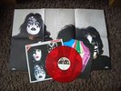 Kiss - Dynasty ... red vinyl ... incl. large poster ... rare german release, ex