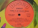 THE SWEET  - FUNK IT UP (David's Song)  USA 12