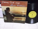 JOHNNY CASH LP SIGNED? AUTOGRAPH? SINGS HANK WILLIAMS SUN COUNTRY ROCKABILLY 60
