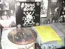 MORTUARY DRAPE - INTO THE DRAPE rare PIC-LP lim. 205 copies - death ss pentagram