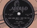 DOO-WOP : THE LARKS W/ BOBBY SMITH ON APOLLO 78 435