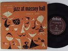 JAZZ AT MASSEY HALL Volume One/Quintet DEBUT DLP 2 10