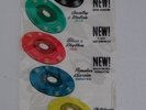 RCA Victor Record Store 45 RPM Colored Display Banner Radio TV Nipper Vintage