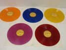 ELVIS PRESLEY SUN 78'S-COMPLETE SET OF 5 ON COLORED VINYL NOS Un-Played NM