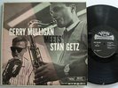 GERRY MULLIGAN Meets STAN GETZ RARE ORIG '58 VERVE 'LIVING FIDELITY STEREO DG
