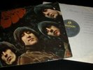 BEATLES rubber soul LP UK 1965 MONO  parlophone black & yellow 