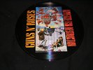GUNS N ROSES RARE PICTURE DISC ALBUM APPETITE FOR DESTRUCTION GEFFEN RECORDS EX