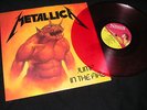 METALLICA RARE RED VINYL JUMP IN THE FIRE 12 INCH MUSIC FOR NATIONS 1983