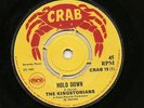 HOLD DOWN KINGSTONIANS SUPERB COPY 1969 LISTEN