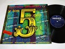 LOS CINCO DE ORO boogaloo SALSA COLOMBIA lp NM AFRO LATIN hot LISTEN â™«â™«â™«