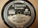 EDISON 51988 CLYDE DOERR OR Ain't She Sweet?/ORESTE Coronado Nites E-