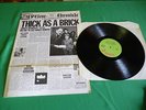 Lp    Jethro Tull Thick as a Brick   vinyl Mint - / Vg