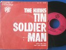 THE KINKS TIN SOLDIER MAN 7 INCH VINYL FRENCH PIC SLEEVE  45 PYE