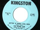 THE RISING SUN Soul/Funk 45rpm Gettin Is Kinda Cool Now b/w Feel it LISTEN