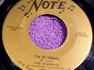 1958 THE STUDENTS 45 on NOTE RECORDS I'M SO YOUNG / EVERYDAY OF THE WEEK DOO WOP