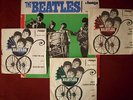 THE BEATLES AMIGA LP 850040 (12”) und 3 Singles (7”) Original mono, DDR 1965