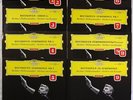 DGG RED STEREO TULIP BEETHOVEN 9 SYMPHONIES KARAJAN BPO 8 INDIVIDUAL LPs NM