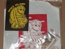 the stone roses - spike island EP - rare - with badge / grass / etc