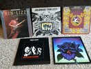 5 Thin Lizzy LPs (Black Rose, Jailbreak, Bad Rep, Johnny Fox, Coll) + Fastway LP