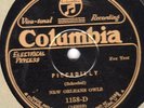 Columbia 1158D NEW ORLEANS OWLS Meat On The Table HOT HOT New Orleans 1927 E+