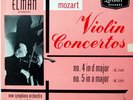 ?RARE-MONO? MISCHA ELMAN / Mozart Violin Concertos / UK London LL 1171