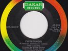 Northern Soul - The Visitors - I'm in danger - Original US Dakar label MINT 