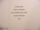 Hawkwind Doremi Faso Latido Rare Dble Test Press Unplayed + Cutting Sheet Black
