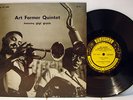 Rare Jazz 10-inch - Art Farmer Quintet with Gigi Gryce - Prestige # 209 - HEAR