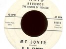 B.B. CARTER Cool it Baby My Lover on KRIS Northern Soul 45 Hear Both Sides