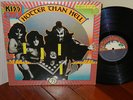 KISS Lp HOTTER THAN HELL 1974 Rare BLUE Label NM Sounds Awesome