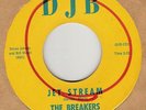 45rpm record; BREAKERS , BEACHHEAD / JET STREAM ,  SURF INSTR . RARE ' '