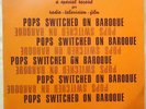 DELLE HAENSCH-Pop switched on baroque 1976 Jazz  Baroque Italian ONLY Library LP