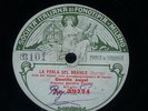 OPERA 78 rpm RECORD Fonotipia SOPRANO REGINA PACINI Tosca PUCCINI Perla DAVID