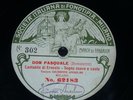 OPERA 78 rpm RECORD Fonotipia TENOR GIUSEPPE ANSELMI Vorrei TOSTI Don Pasquale