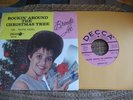 BRENDA LEE - ROCKIN' AROUND / PAPA NOEL PICTURE SLEEVE & 45  PROMO DECCA 30776