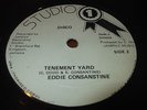 Eddie Consanstine Tenement Yard Rare Killer Roots 12
