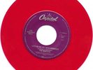 BEATLES. LUCY IN THE SKY WITH DIAMONDS. RED VINYL. 45. CAPITOL.US. JUKEBOX .1987