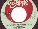 GRITTY DANCER KING COLEMAN Show me what you got LISTEN