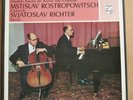 BOX BEETHOVEN SONATAS CELLO & PIANO ROSTROPOVICH RICHTER PHILIPS  NL STEREO