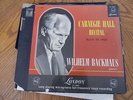 WILHELM BACKHAUS - CARNEGIE HALL RECITAL1954 -LONDON
