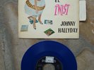 RARETÉ EP VEN A BAILAR EL TWIST JOHNNY HALLYDAY PRESSAGE ESPAGNOL- BLEU-