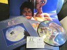MICHAEL JACKSON box set NM LP E.T. picture disc book POSTER rare orig '82 ET 