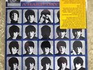 Beatles Hard Days Night Black / Yellow Small Stereo UK LP