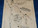 RARE 1980 CIRCLE JERKS FLYER GERMS BLACK FLAG MAU-MAUS X @ BLACKIES HARDCORE KBD