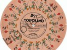 WALT DISNEY MICKEY MOUSE Moviton Picture disc 78 rpm Movie Records Red Raven