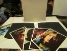 THE BEATLES WHITE ALBUM  stereo top opening Black inners + photos + poster COVER